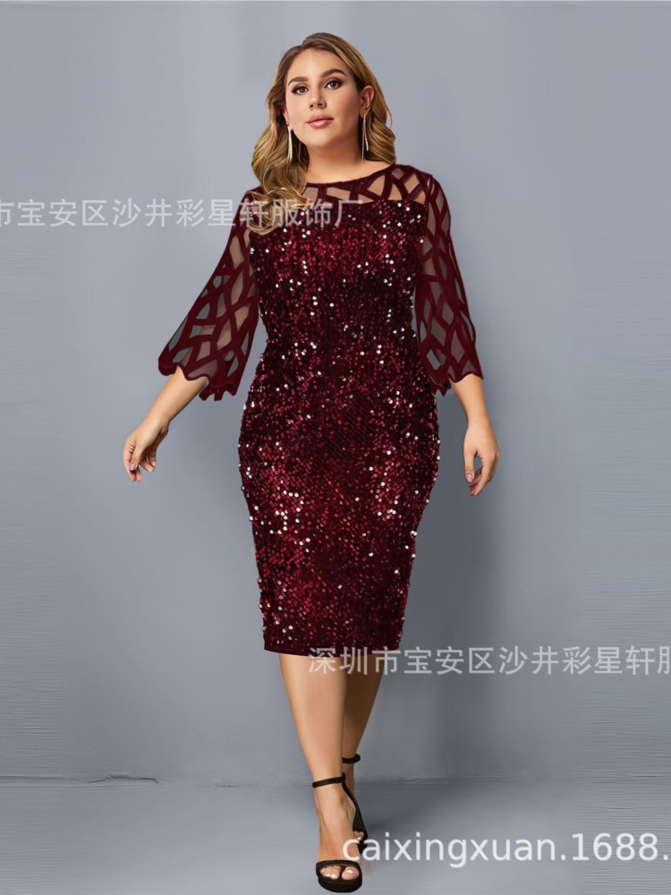 Women'S Fashion Trends Autumn 2025 - 2025 Slim Dress Package Hip Vestidos