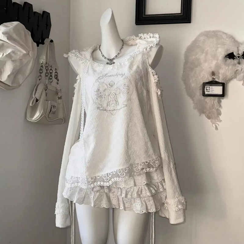 Women'S Fashion Kilt - Kawaii Sweet Lolita Style Skirt Set