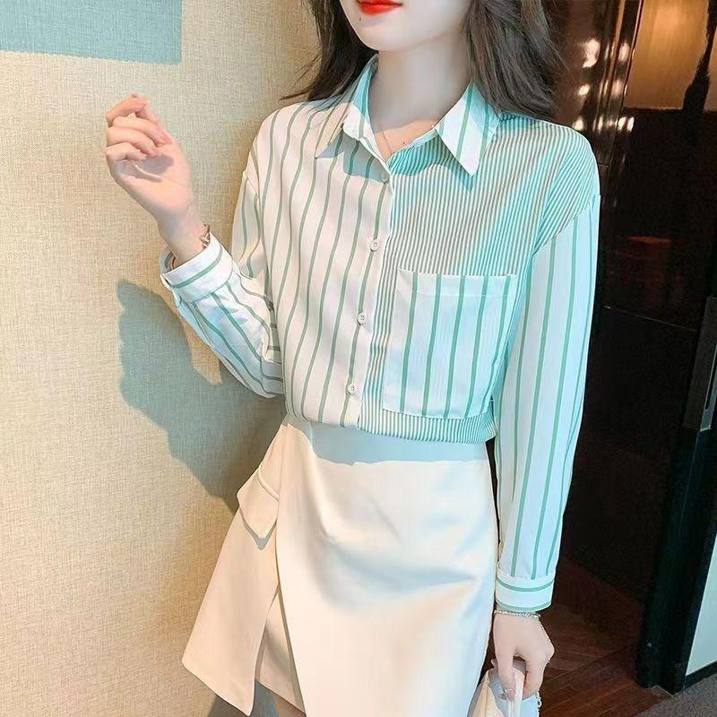 Women Fashion Style - Hot girl long sleeved fashionable shirt