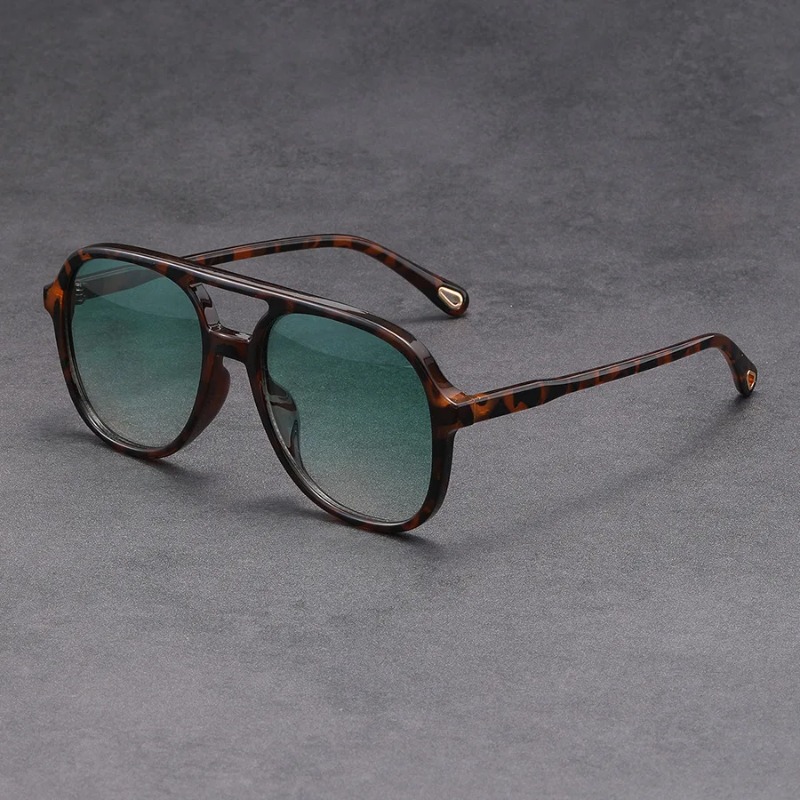 Women'S Fashion Eyeglasses - Fashion Double Beam Square Sunglasses Women