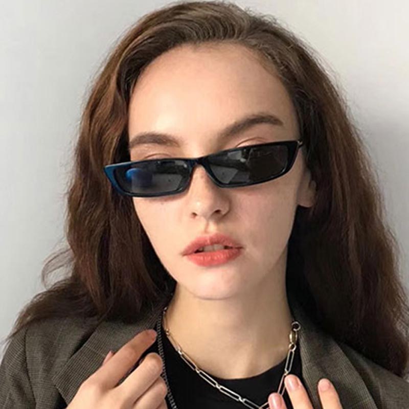 Women'S Fashion Eyeglasses - Small Rectangle Sunglasses Fashion Women Retro