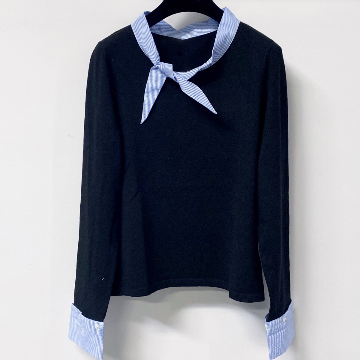 High Quality Women Tie Neck Kn - Women'S Fashion Tops recension och pris