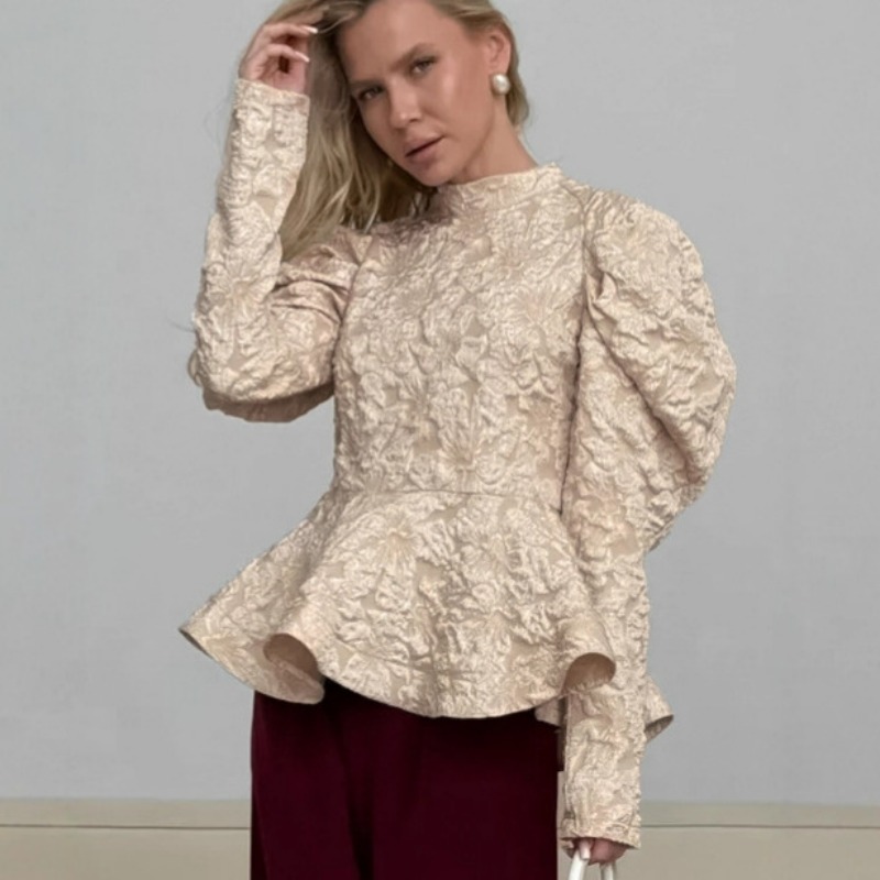 Autumn Winter Retro Jacquard S - Women Fashion Style recension och pris