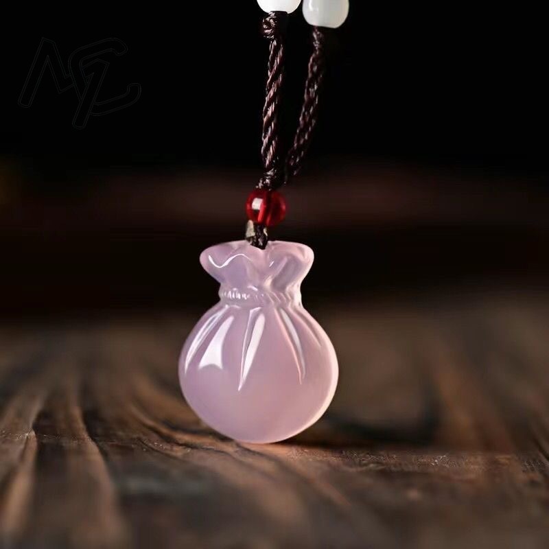 Natural Agate Blessing Bag Pen - Women Fashion Handbags recension och pris