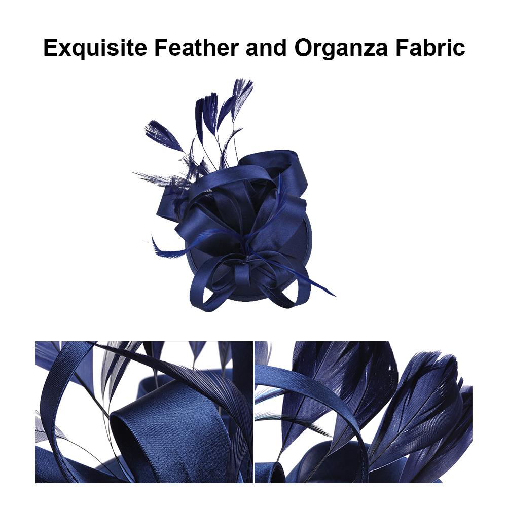 Women Fascinator Hat with Clip - Women'S Fashion Kentucky Derby recension och pris