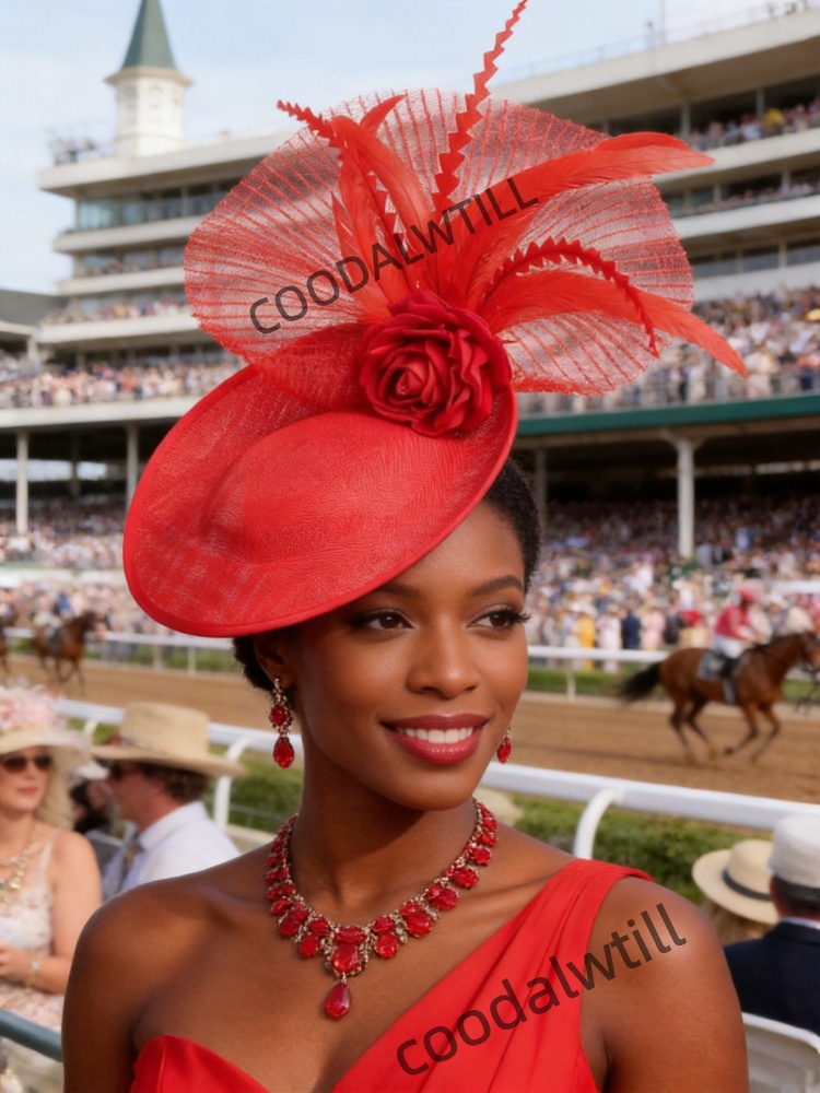 Derby Horse Racing Headpiece R - Women'S Fashion Kentucky Derby recension och pris