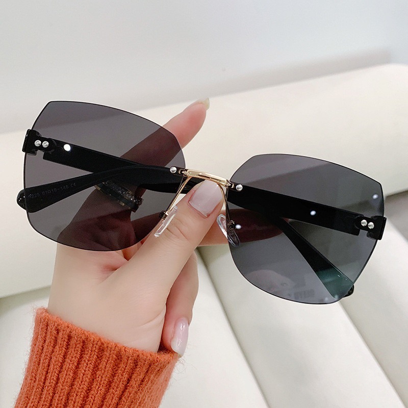 Vintage Rimless Sunglasses Wom - Women'S Fashion Eyewear recension och pris