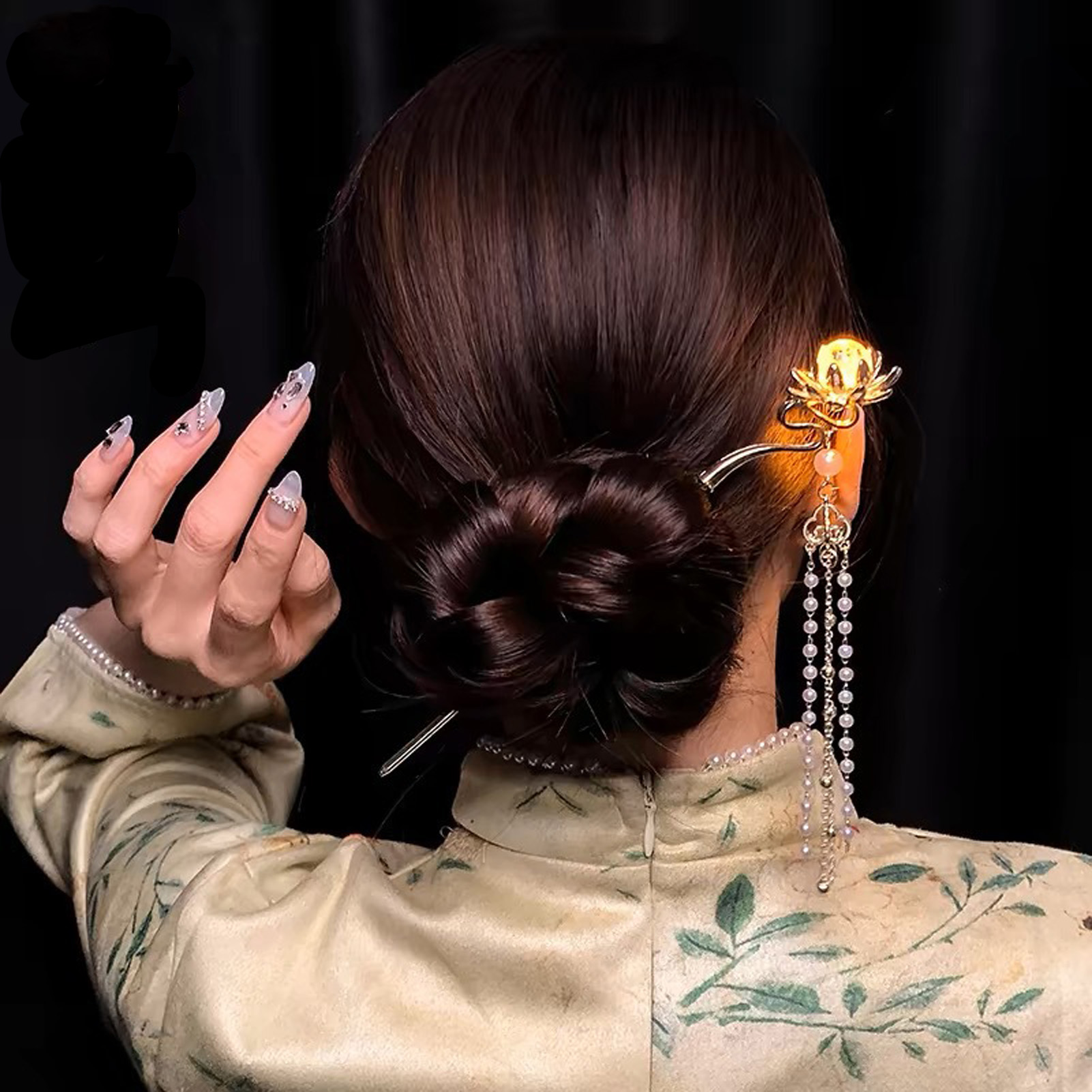 Luminous Flower Hairpin Exquis - Women Fashion Hub recension och pris