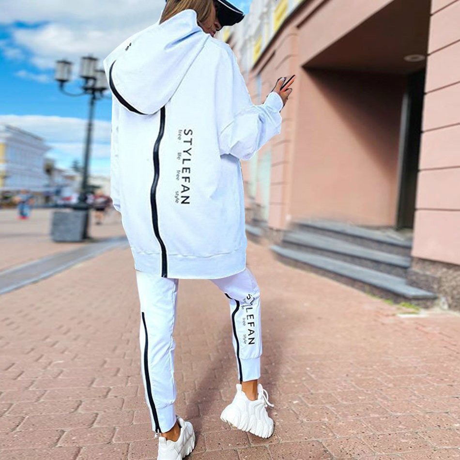 Women's Long Zipper Lettering  - Women'S Fashion Trends Autumn 2025 recension och pris