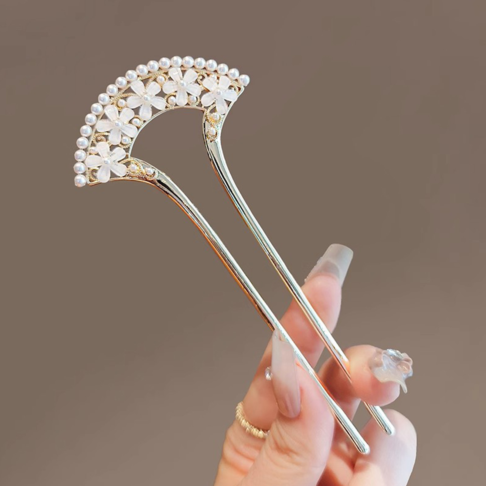 U Shaped Hair Stick Light Luxu - Women Fashion Hub recension och pris