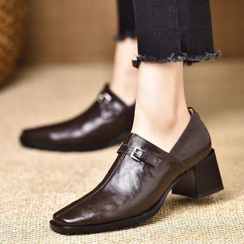 Women High Heels Square Toe Le - Women'S Fashion Trends Autumn 2025 recension och pris