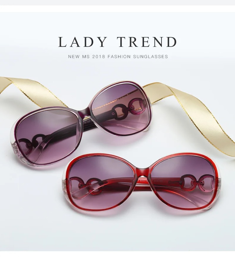 Classic High Quality Oval Sung - Women'S Fashion Eyewear recension och pris