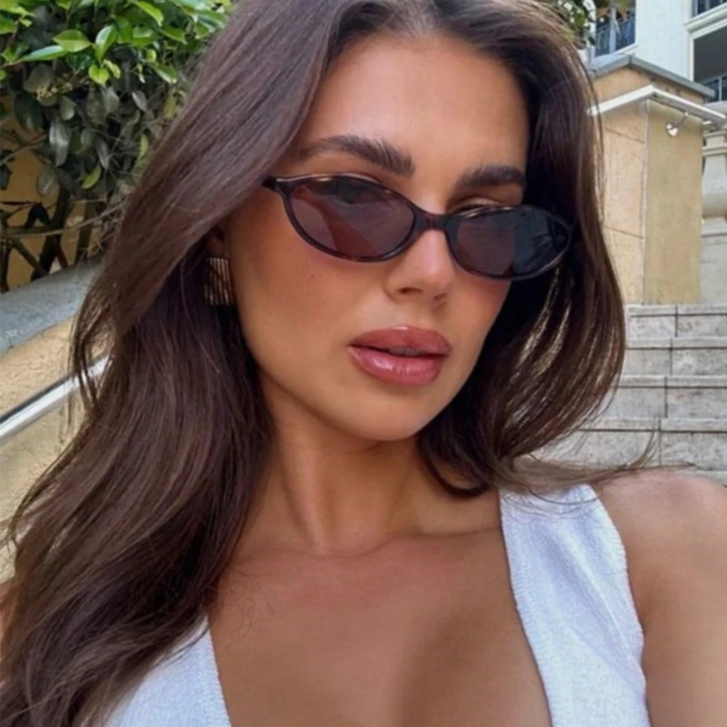 Retro Oval Frame Sunglasses Fa - Women'S Fashion Eyeglasses recension och pris