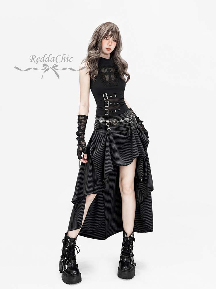 REDDACHiC Gothic Cross Tank To - Women'S Fashion Kilt recension och pris