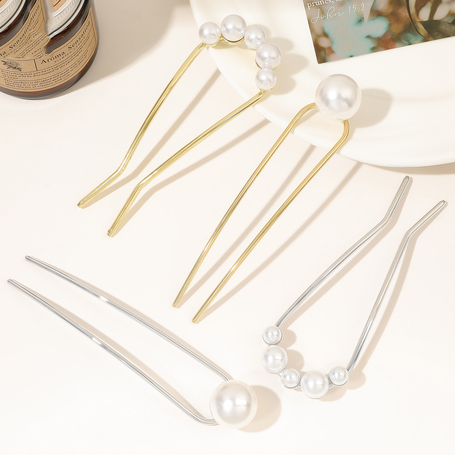 New Metal Vintage U Shape Hair - Women Fashion Hub recension och pris