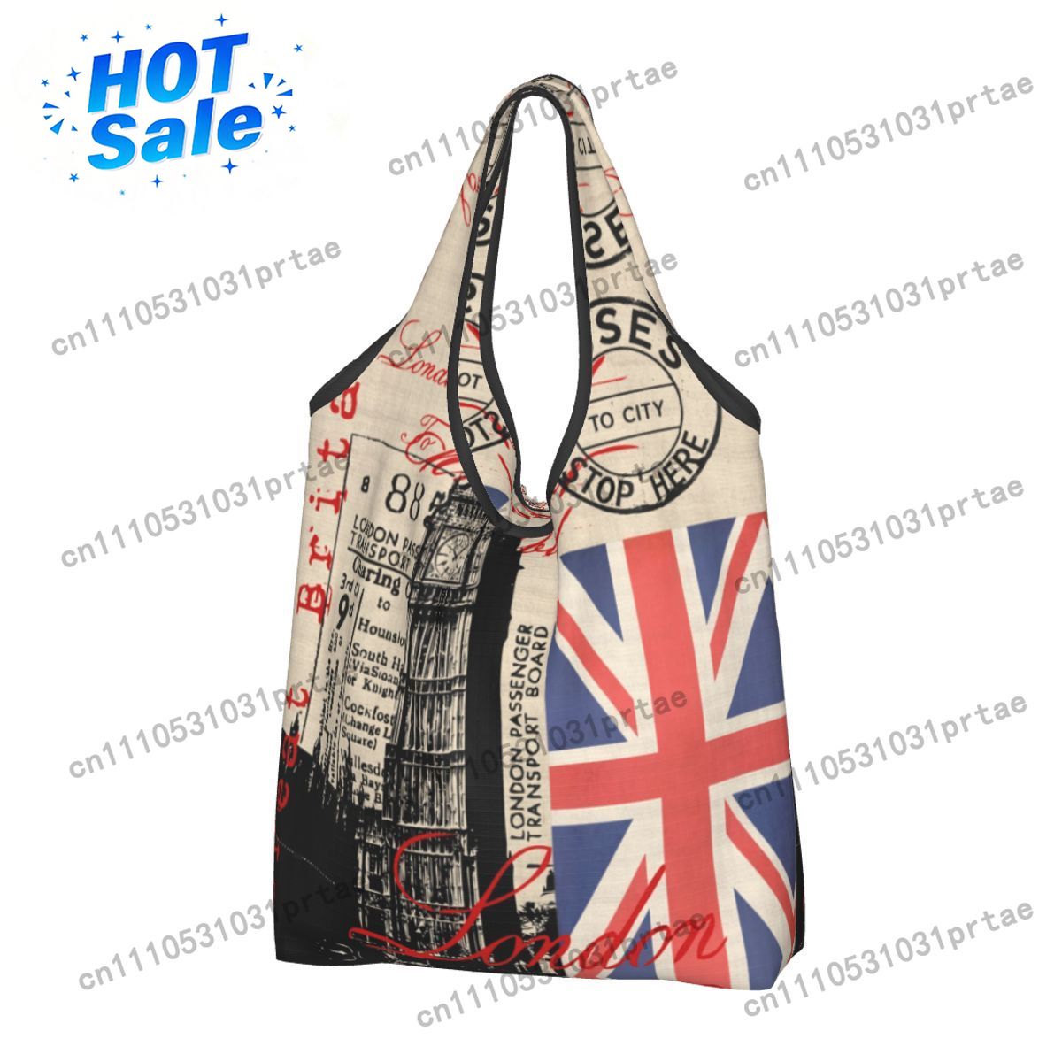 Custom Retro Vintage London Gr - Women'S Fashion London recension och pris