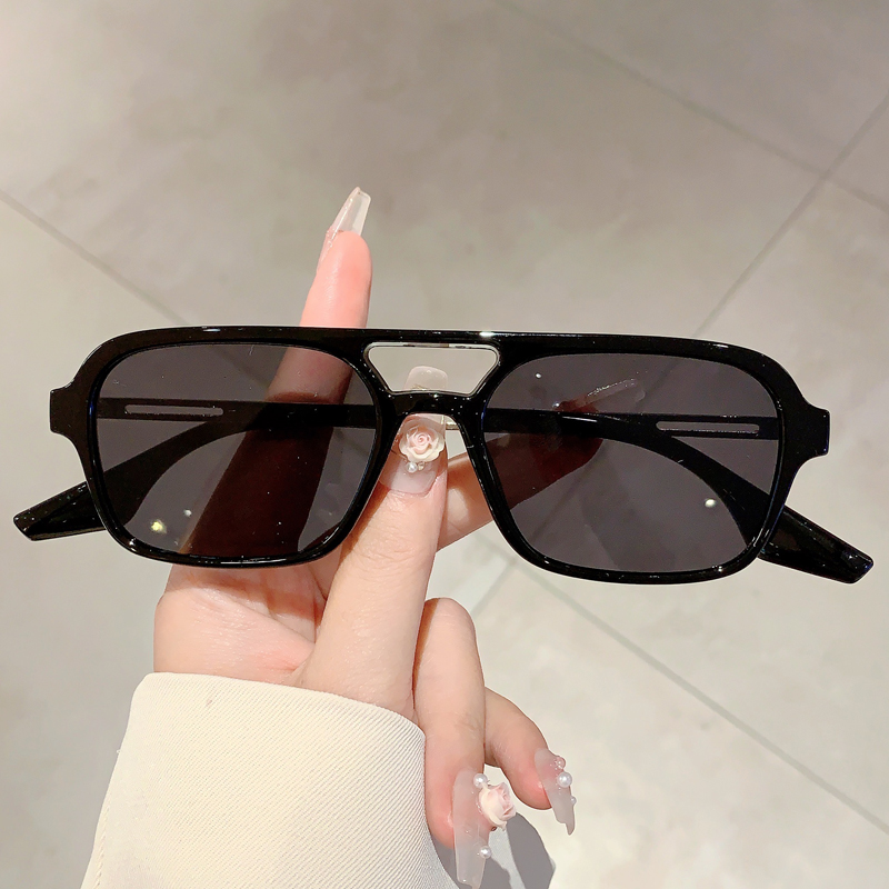 Trendy Women Double Beam Sungl - Women'S Fashion Eyeglasses recension och pris