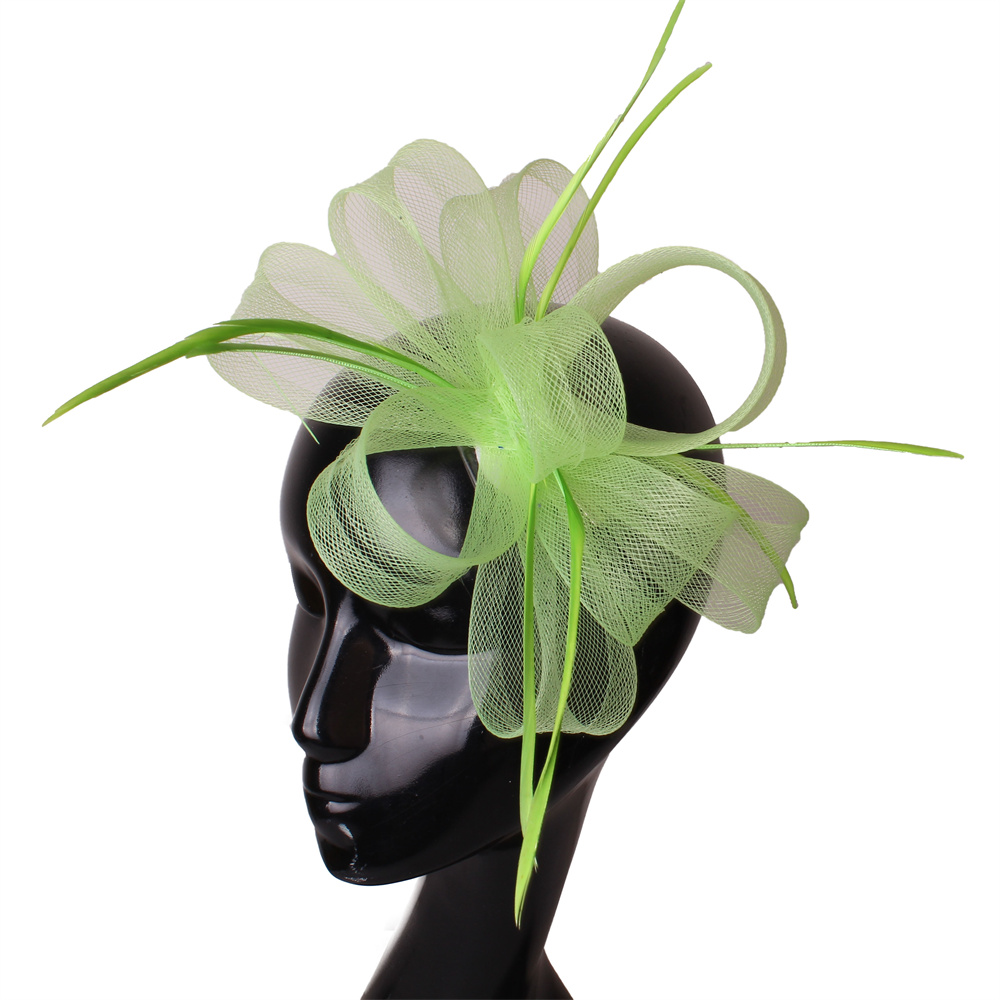 Feathers Ribbon Fascinator Hat - Women'S Fashion Kentucky Derby recension och pris