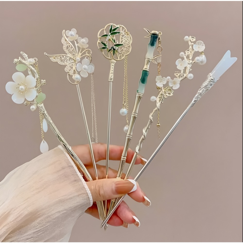 1/6pcs Elegant Chinese Style T - Women Fashion Hub recension och pris