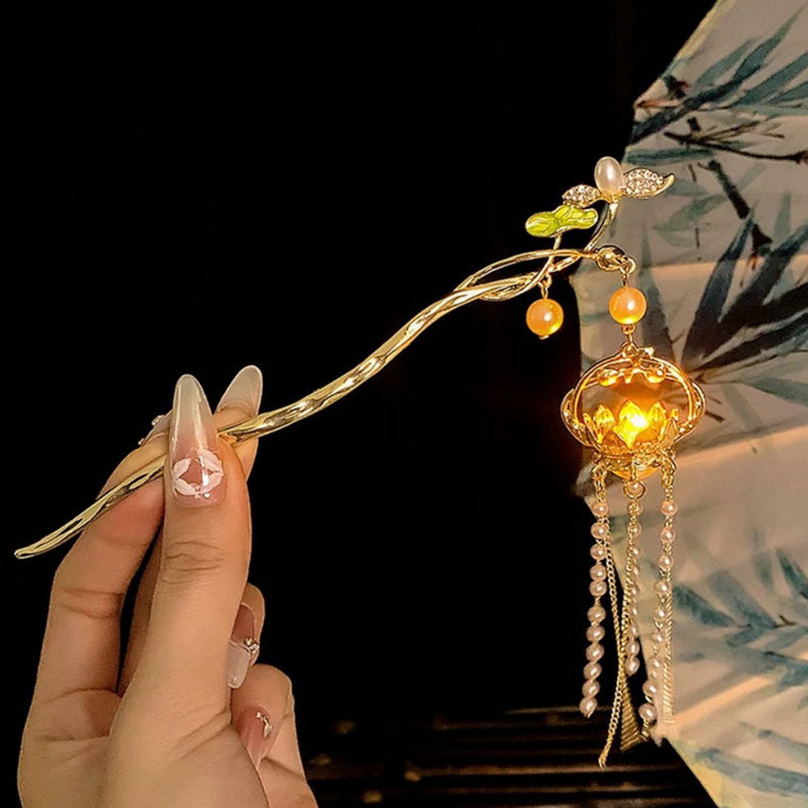 Luminous Flower Hairpin For Wo - Women Fashion Hub recension och pris