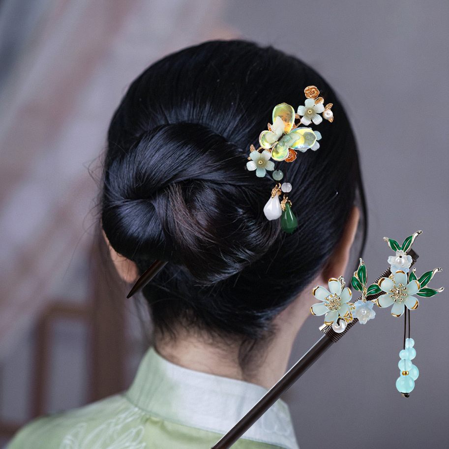 Wood Tassel Step Shaking Hair  - Women Fashion Hub recension och pris