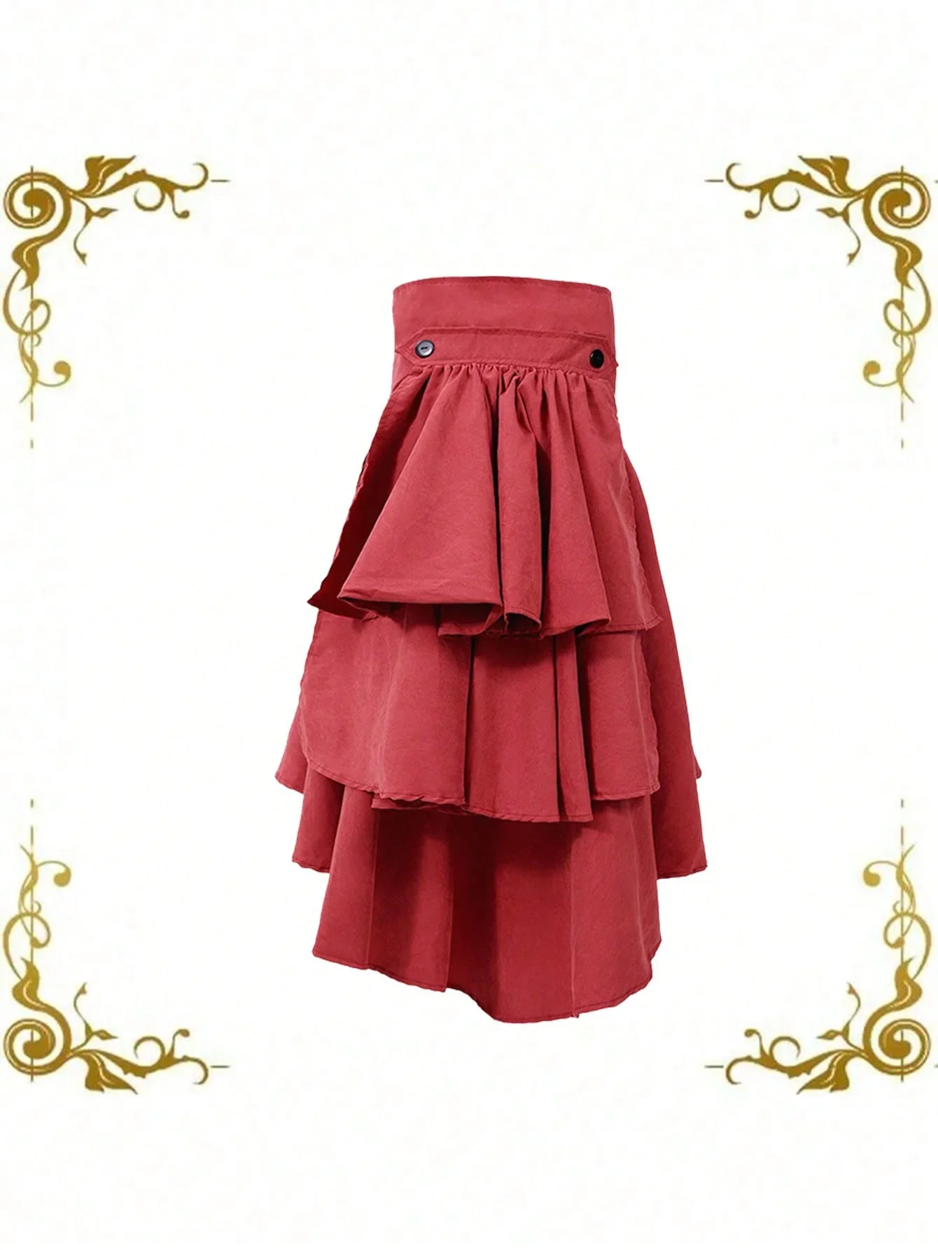 Detachable Overskirt Women Pun - Women'S Fashion Kilt recension och pris