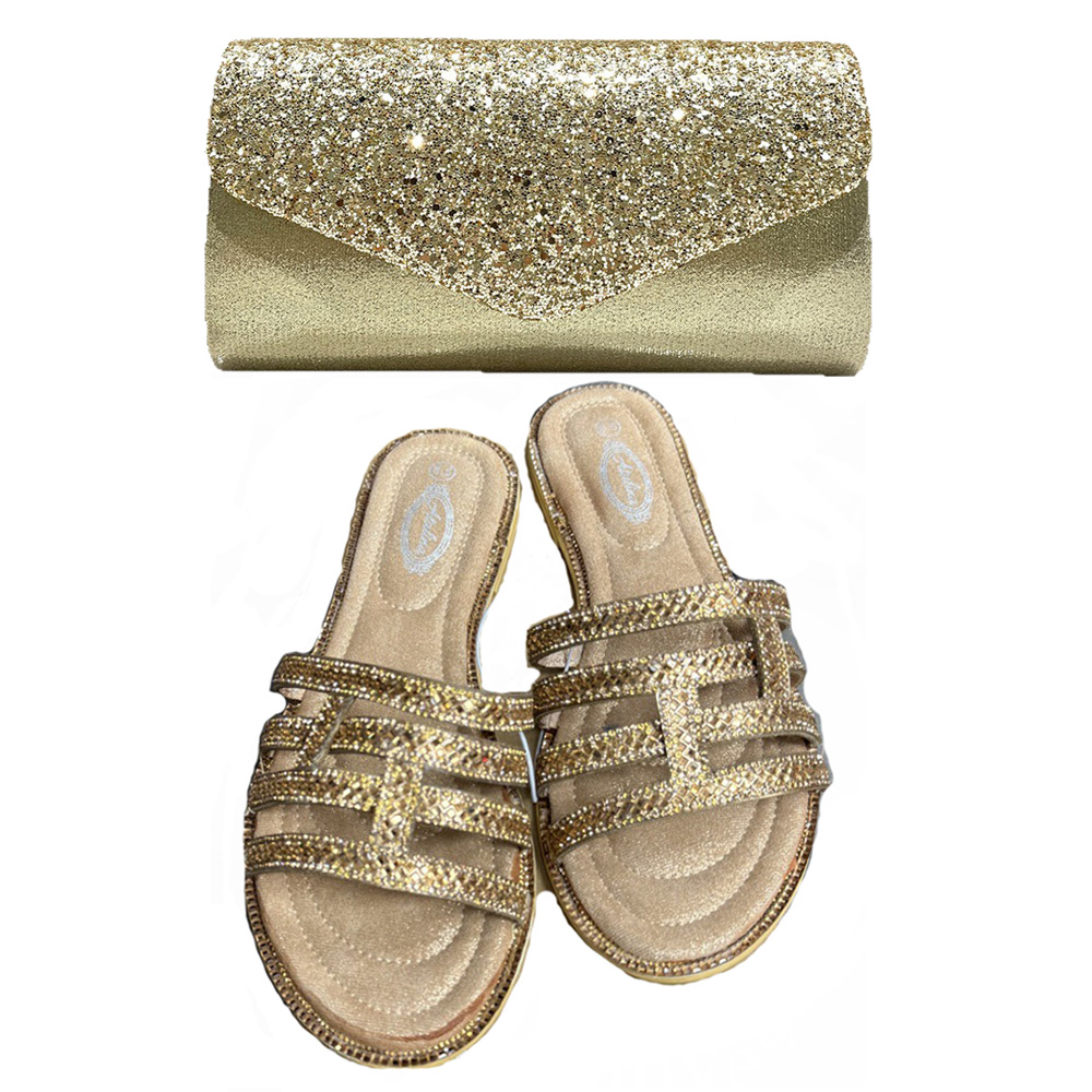 Summer New Bronze Rhinestone S - Women Fashion Handbags recension och pris