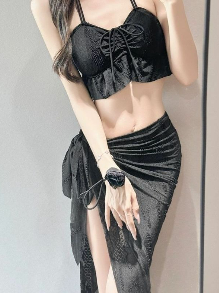 Ladies Floral Two Piece Swimsu - Women Fashion Style recension och pris