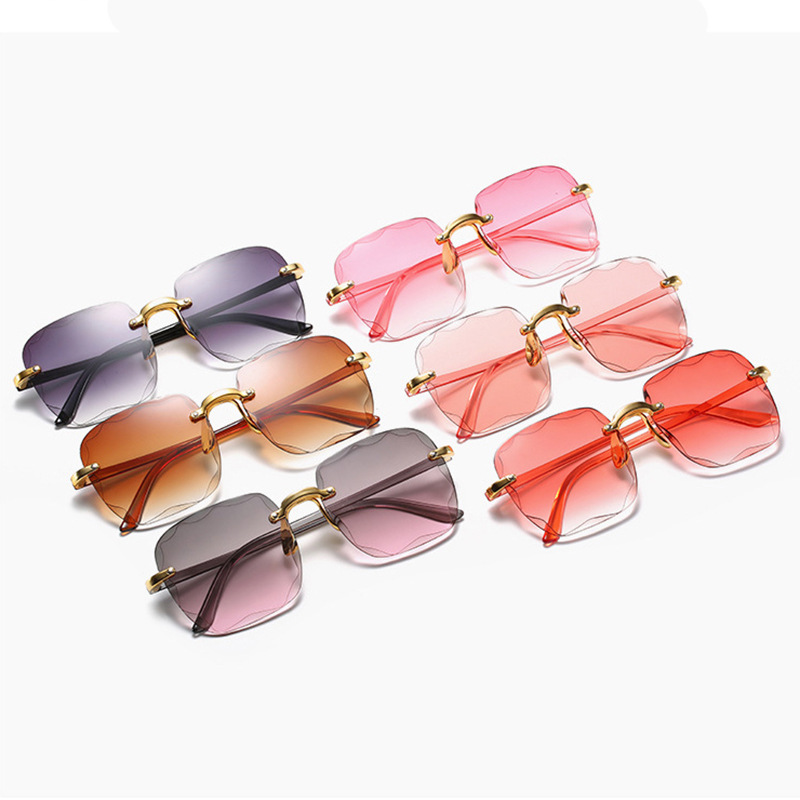 1/3PCS New Rimless Women's Sun - Women'S Fashion Eyewear recension och pris