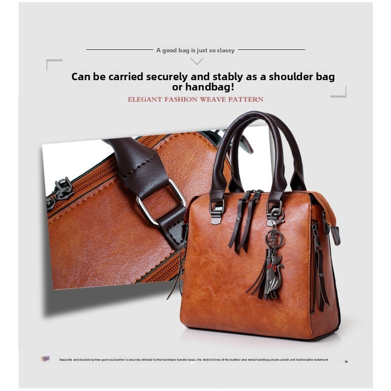 4Pcs Solid Color Bag Set With  - Women Fashion Handbags recension och pris