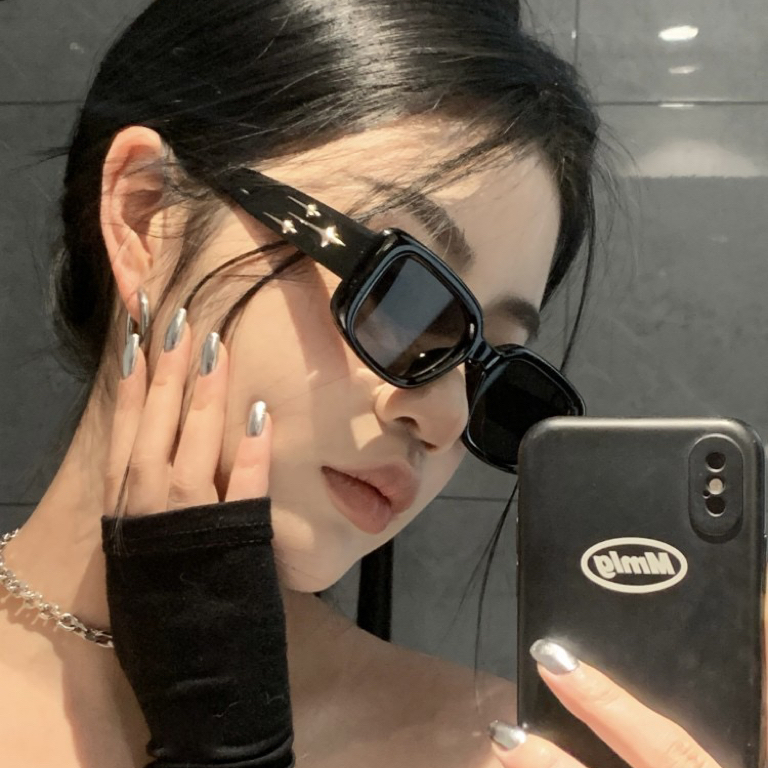 Retro Y2K Style Small Square S - Women'S Fashion Eyewear recension och pris